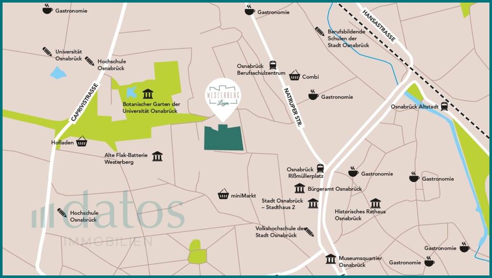 Erdgeschoßwohnung Osnabrück Hafen - 4 Zimmer, 112 m&sup2;, 2.050&euro; | Angebot:26662378