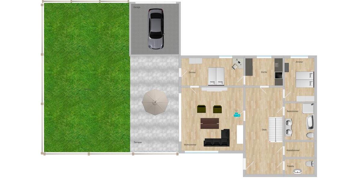 Terrassenwohnung Osnabrück Gretesch - 3 Zimmer, 168 m&sup2;, 1.350&euro; | Angebot:26374402
