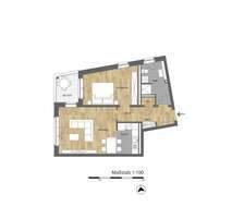 Etagenwohnung Osnabrück Atter - 2 Zimmer, 62 m&sup2;, 279.000&euro; | Angebot:25731232