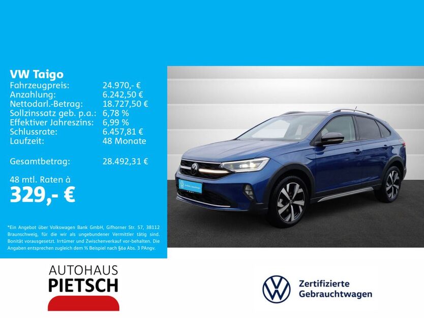 VW Taigo 19.818 km 24.970 € Melle 49324