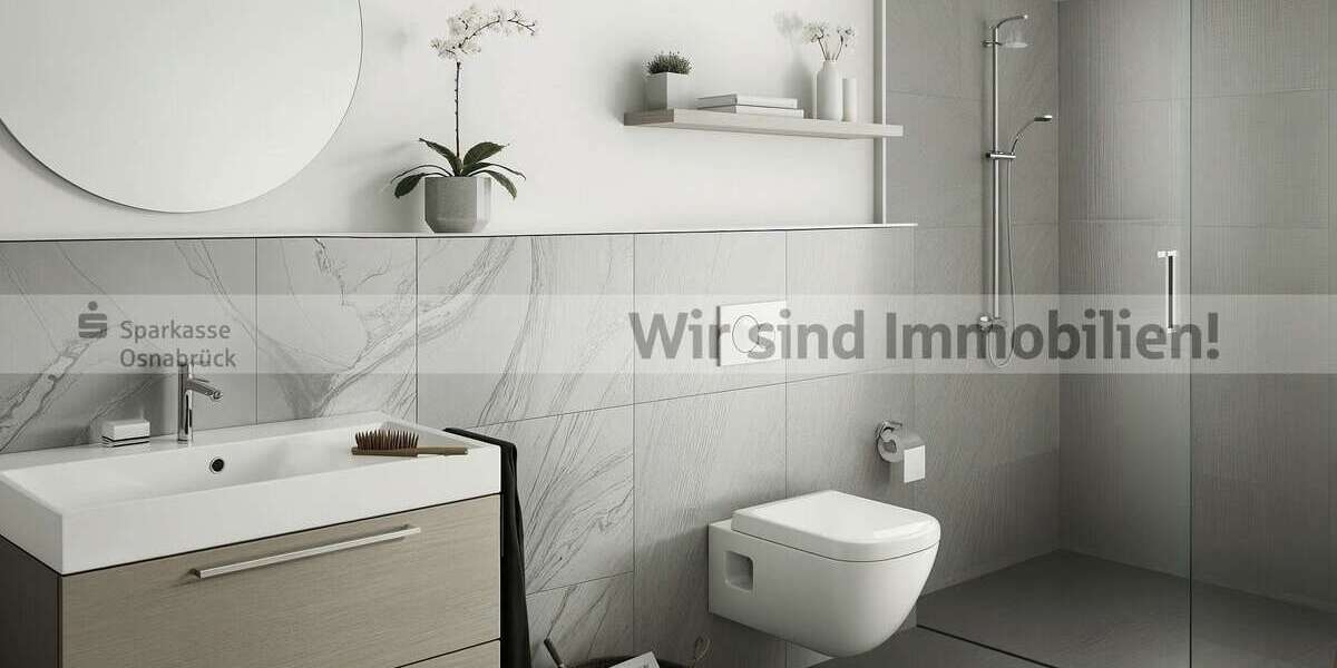 Etagenwohnung Bohmte - 3 Zimmer, 66 m&sup2;, 229.800&euro; | Angebot:26283950