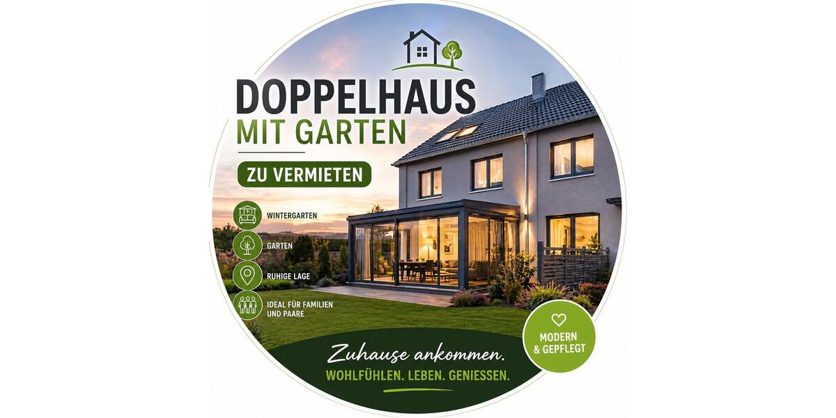 Doppelhaushälfte Osnabrück Hellern - 4 Zimmer, 120 m&sup2;, 1.500&euro; | Angebot:26359003