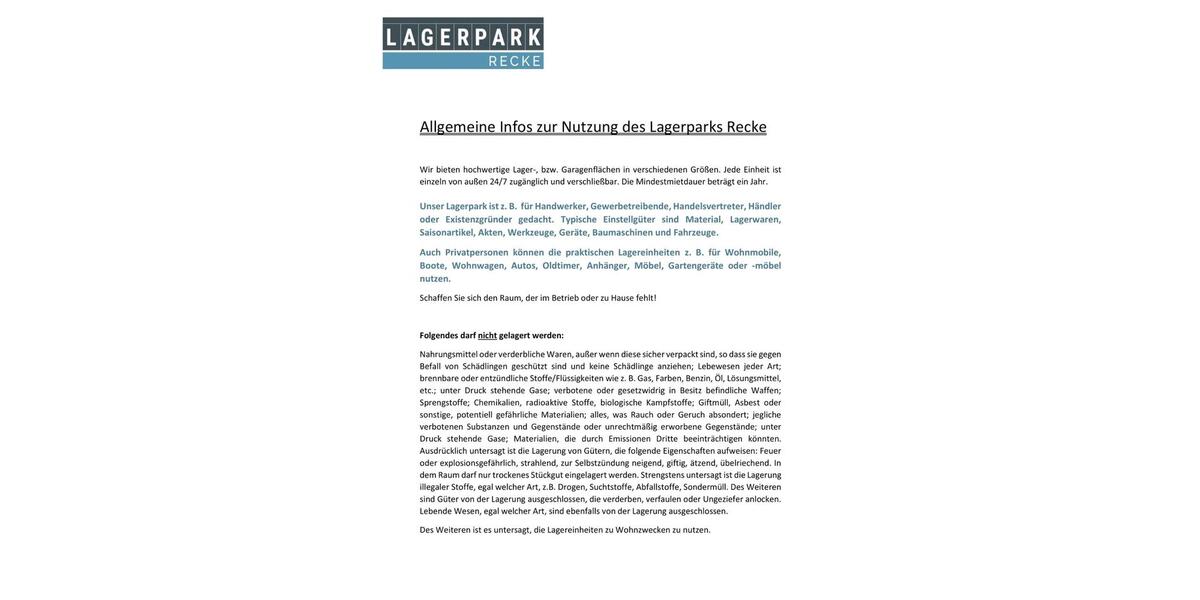 Gewerbeobjekt Recke - 892&euro; | Angebot:25862518