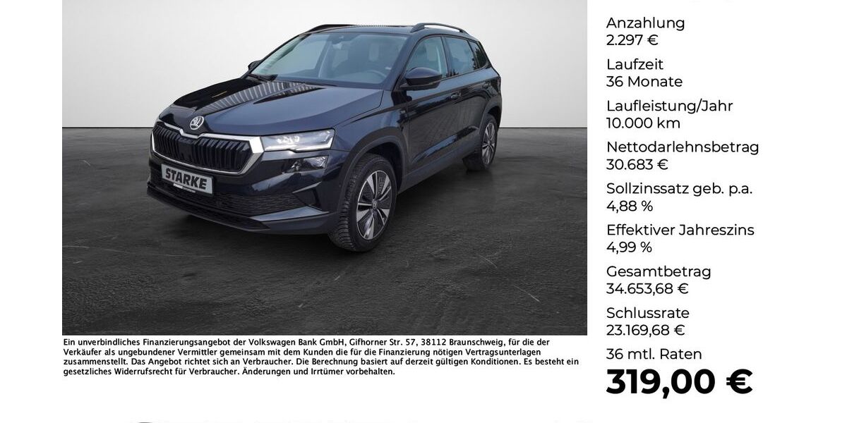 Skoda Karoq 24.905 km 32.680 &euro; Georgsmarienhütte 49124