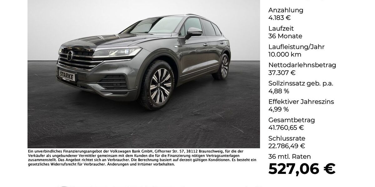 VW Touareg 126.636 km 40.950 &euro; Georgsmarienhütte (Osnabrück) 49124