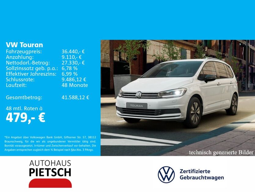 VW Touran 26.110 km 36.440 € Melle 49324