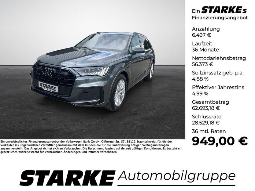 Audi Q7 62.888 km 61.950 € Georgsmarienhütte (Osnabrück) 49124