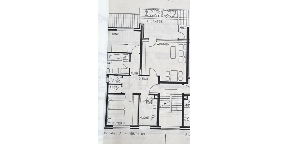 3 Zimmer Wohnung mit Balkon & Stellplatz auf dem Bramscher Berg 3 zimmer