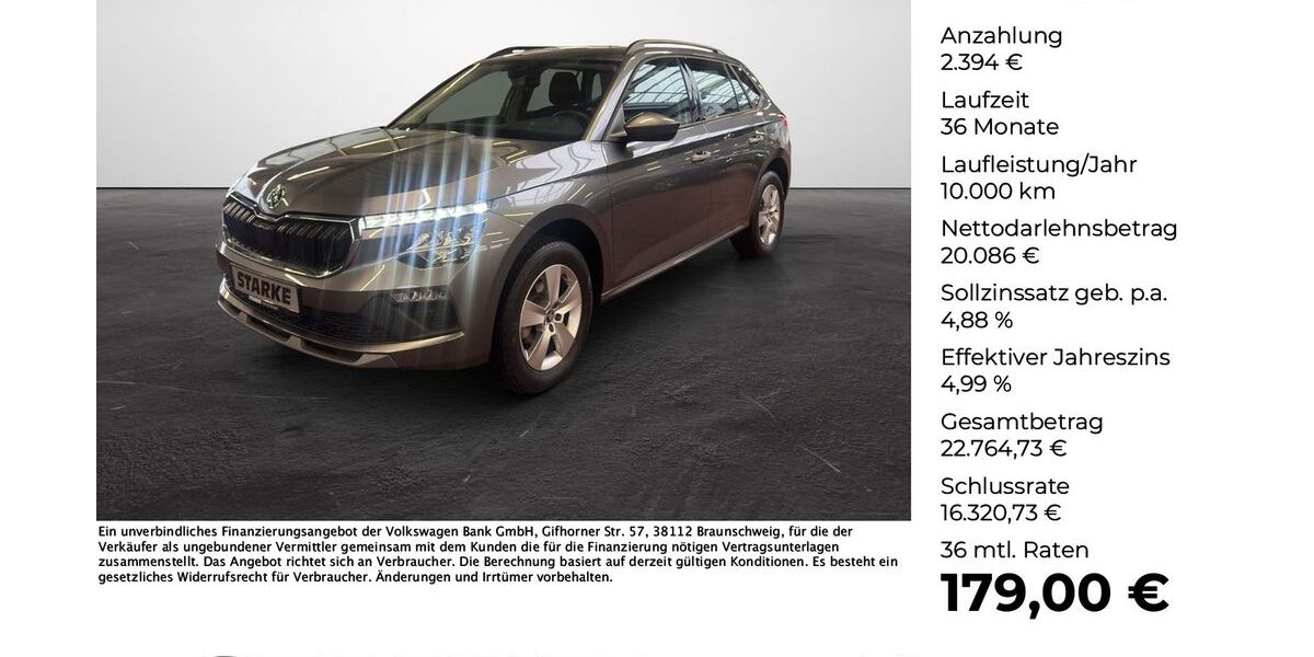 Skoda Kamiq 15.313 km 22.480 &euro; Osnabrück 49078