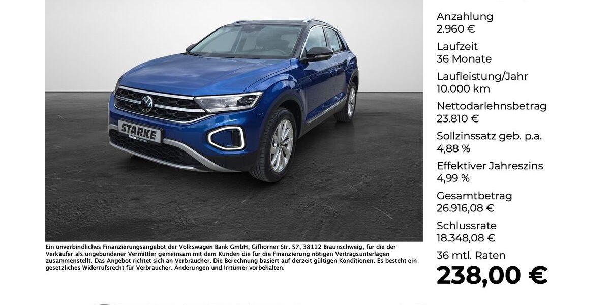VW T-Roc 19.743 km 26.770 &euro; Wallenhorst 49134