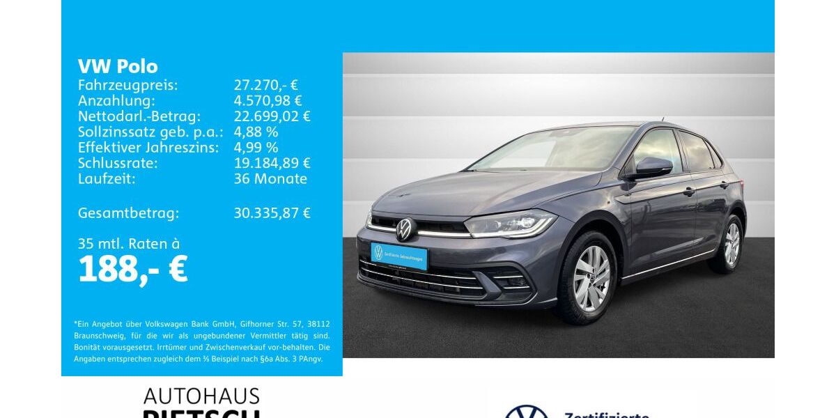 VW Polo 8.968 km 27.270 &euro; Melle 49324