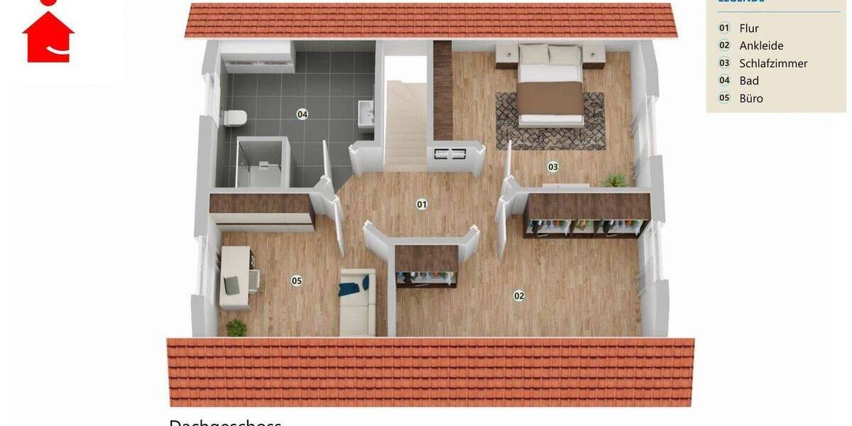 Einfamilienhaus Mettingen Querenberg - 6 Zimmer, 121 m&sup2;, 349.000&euro; | Angebot:26797106