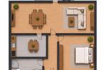 Etagenwohnung Ibbenbüren Bockraden - 5 Zimmer, 90 m&sup2;, 970&euro; | Angebot:26688512