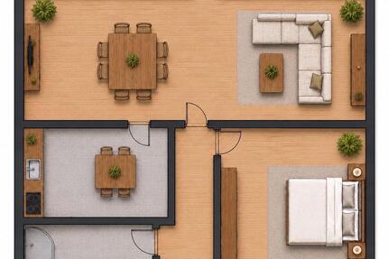 Wohnung Ibbenbüren Bockraden - 5 Zimmer, 90 m&sup2;, 970&euro; | Angebot:26688512