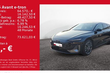 Audi A6 e-tron 11.610 km 64.570 &euro; Melle 49324