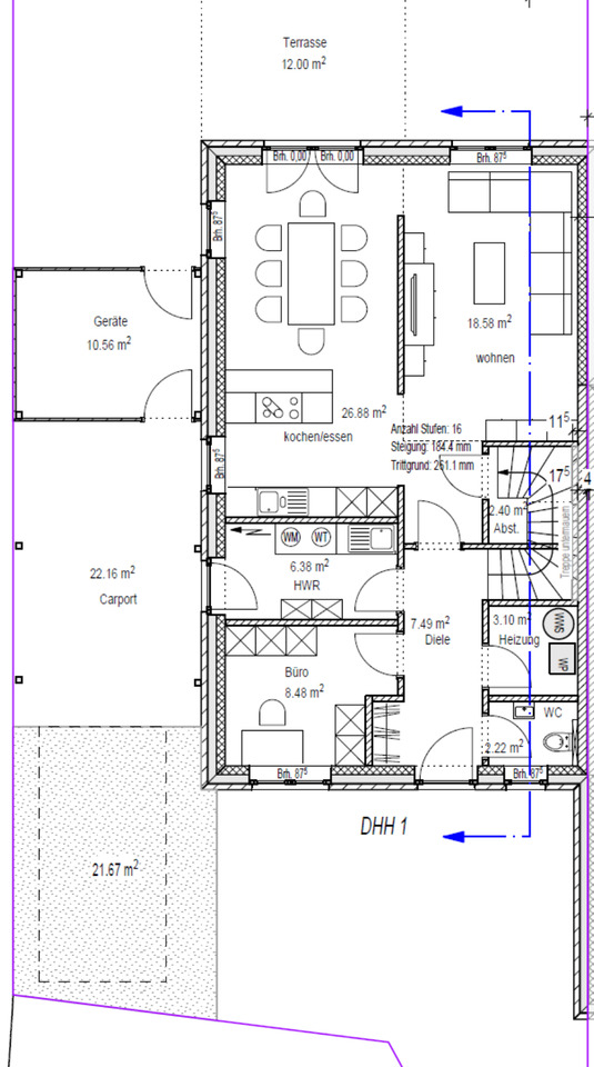 Neubau-Doppelhaushälfte in Bohmte – 5 Zimmer, 150 m², moderne Aus