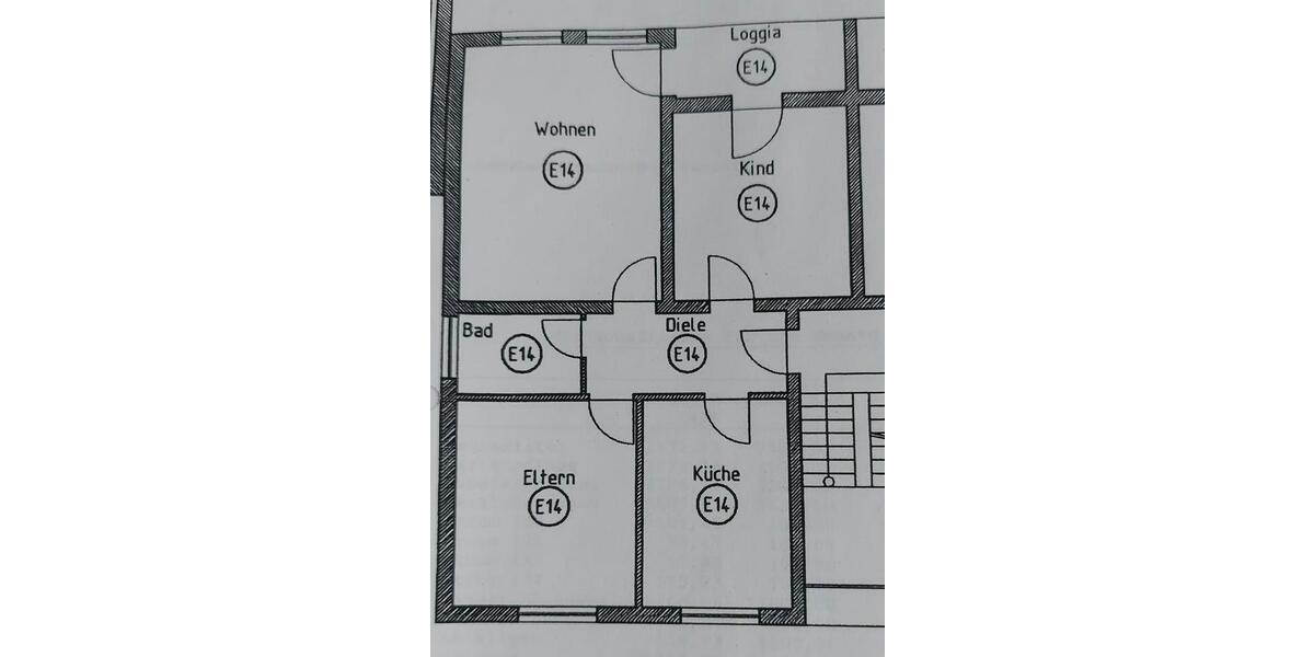 Etagenwohnung Osnabrück Dodesheide - 3 Zimmer, 71 m&sup2;, 155.000&euro; | Angebot:26001932