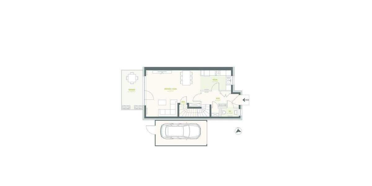 Reihenendhaus Osnabrück Atter - 4 Zimmer, 135 m&sup2;, 605.000&euro; | Angebot:25845525