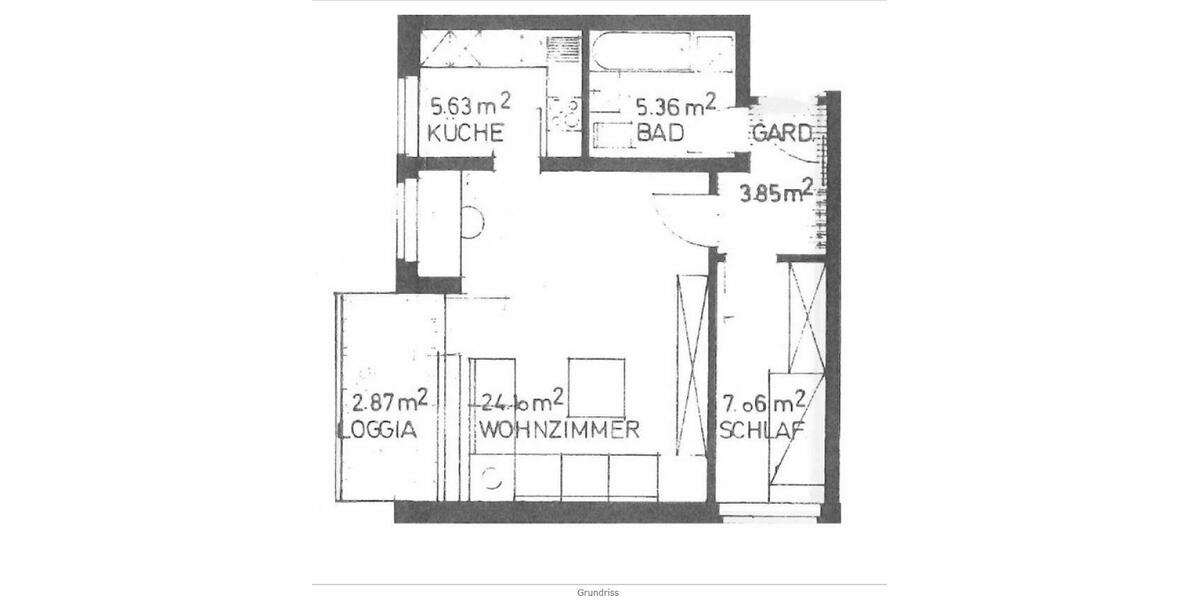Hochparterre Osnabrück Wüste - 2 Zimmer, 49 m&sup2;, 185.000&euro; | Angebot:27297128