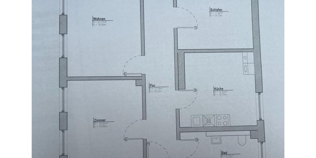 Erdgeschoßwohnung Bramsche - 2 Zimmer, 91 m&sup2;, 650&euro; | Angebot:26648693
