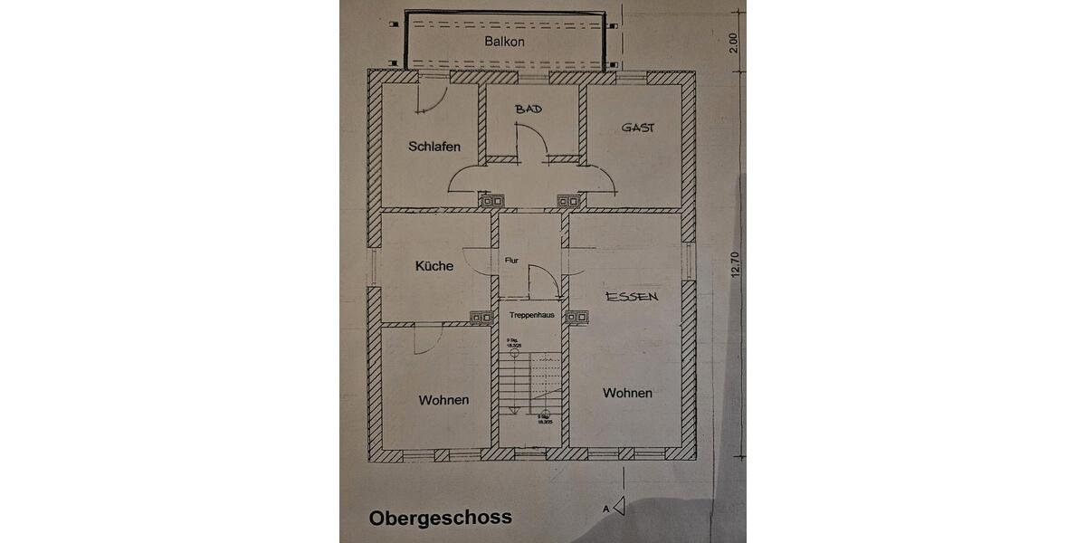 Etagenwohnung Osnabrück Fledder - 4 Zimmer, 103 m&sup2;, 975&euro; | Angebot:26312307