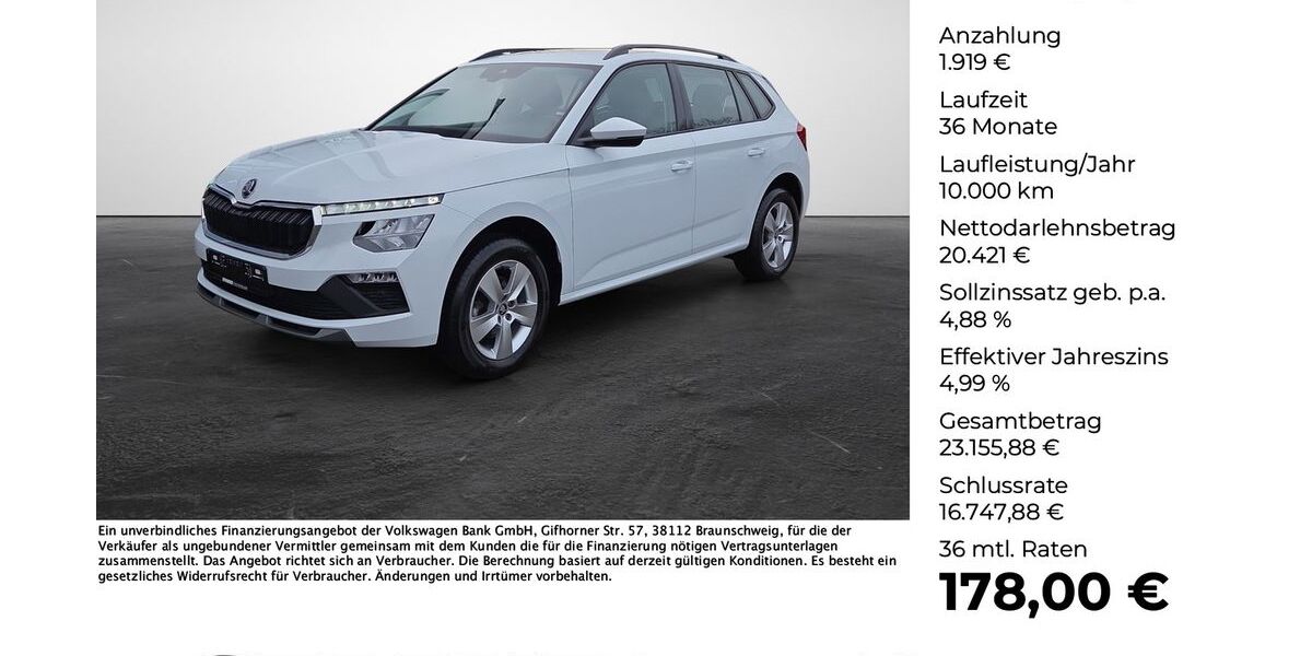 Skoda Kamiq 19.516 km 21.970 &euro; Ibbenbüren 49477