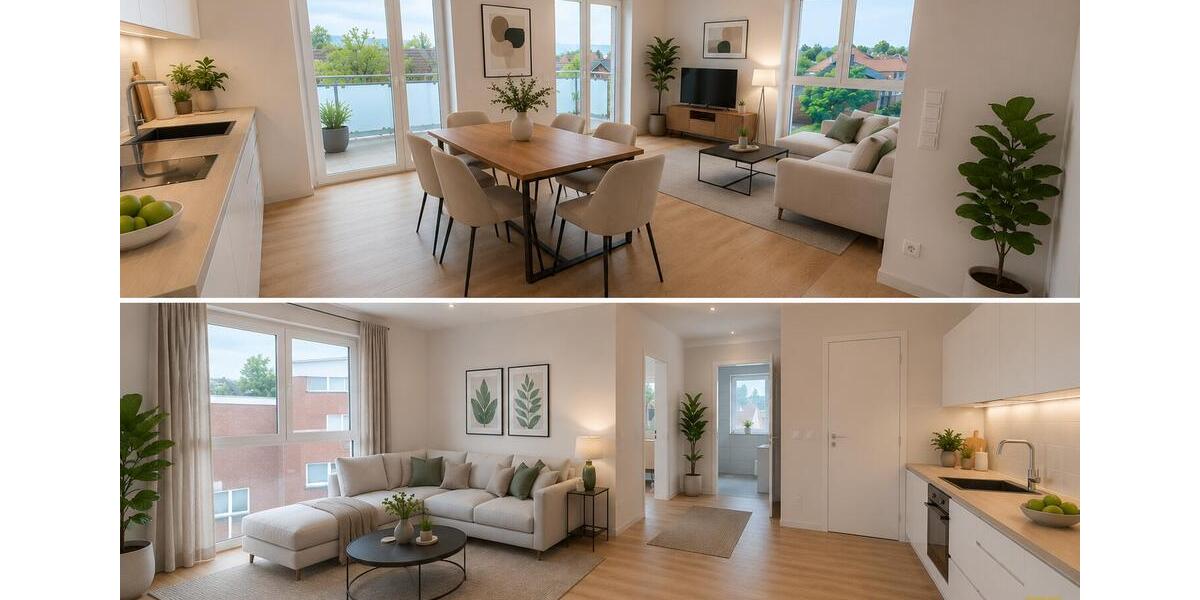 Etagenwohnung Lotte - 3 Zimmer, 61 m&sup2;, 732&euro; | Angebot:26145199