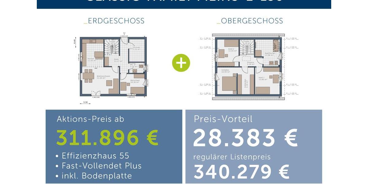 Einfamilienhaus Osnabrück Eversburg - 5 Zimmer, 136 m&sup2;, 1.800&euro; | Angebot:26396274
