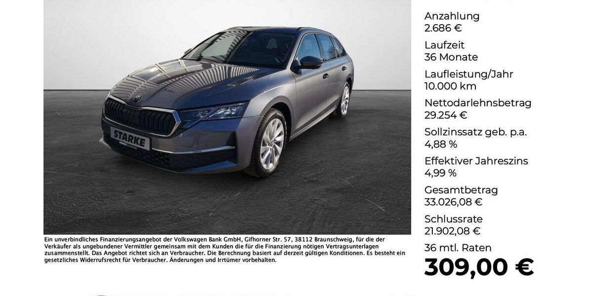 Skoda Octavia 12.490 km 31.490 &euro; Georgsmarienhütte 49124