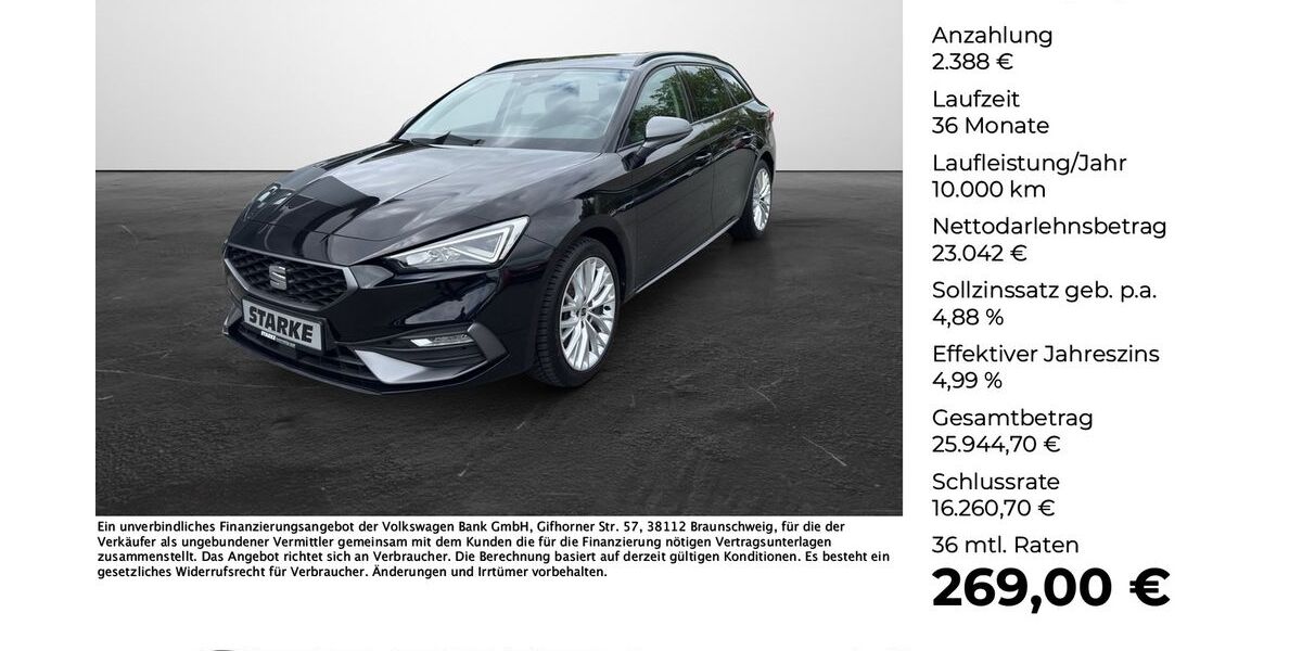 Seat Leon 56.172 km 25.185 &euro; Osnabrück 49078