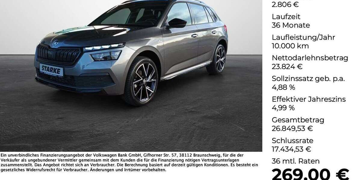 Skoda Kamiq 27.365 km 26.630 &euro; Versmold 33775