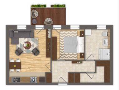 Etagenwohnung Bramsche - 2 Zimmer, 70 m&sup2;, 239.000&euro; | Angebot:26377930