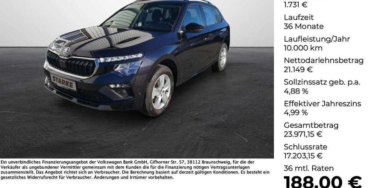 Skoda Kamiq 11.518 km 22.880 &euro; Osnabrueck 49084
