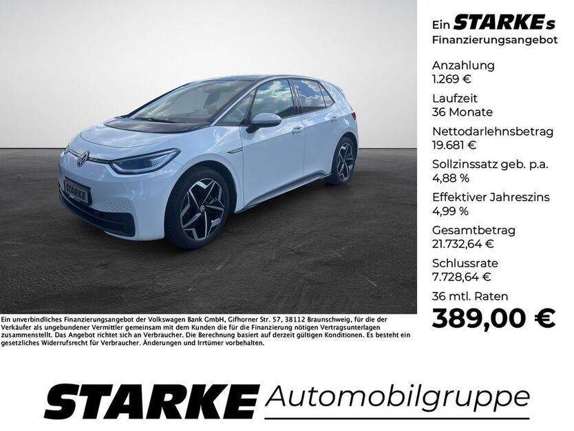 VW ID.3 83.173 km 20.380 € Osnabrück 49078