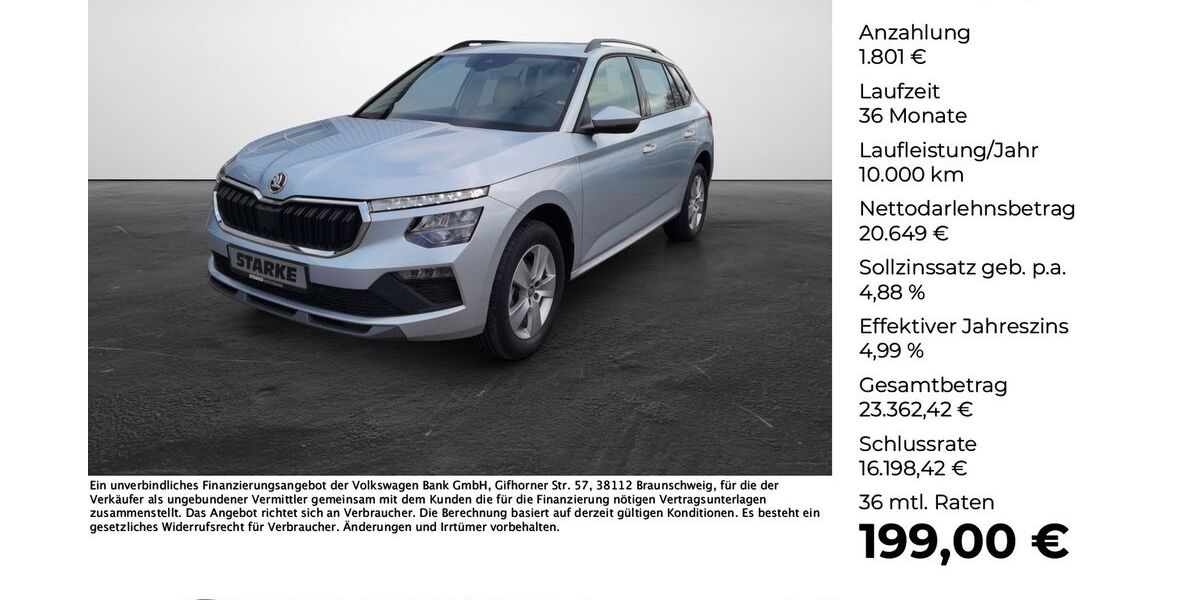 Skoda Kamiq 16.763 km 22.290 &euro; Osnabrück 49084