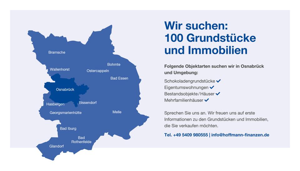 Etagenwohnung Hilter am Teutoburger Wald - 2 Zimmer, 70 m&sup2;, 730&euro; | Angebot:23510295