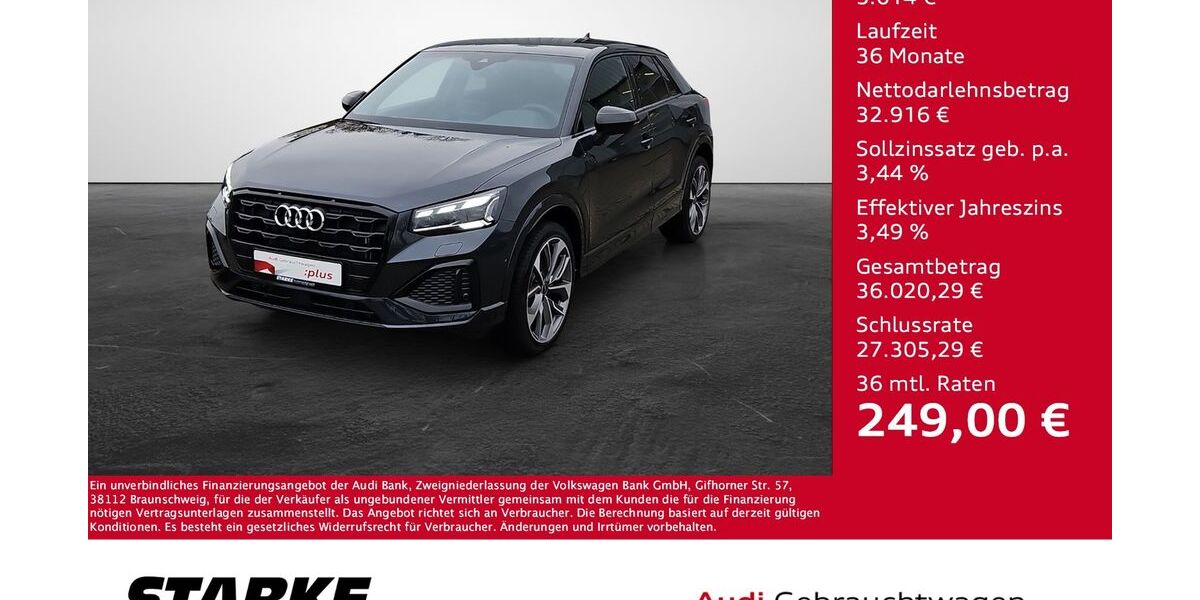 Audi Q2 1.385 km 37.540 &euro; Osnabrück 49080