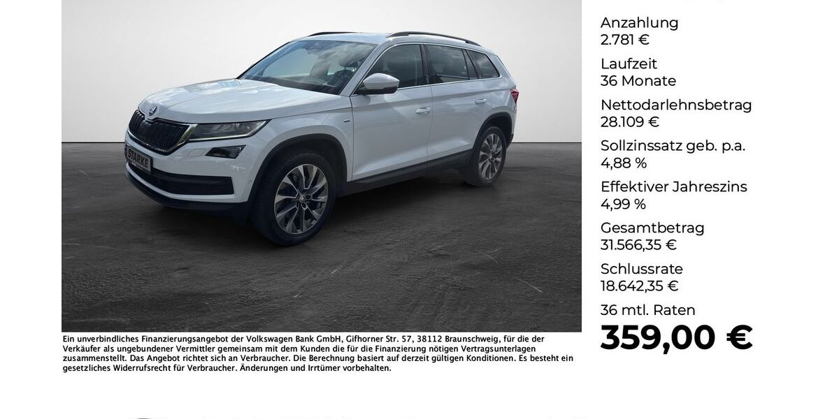 Skoda Kodiaq 80.061 km 29.299 &euro; Osnabrück 49078