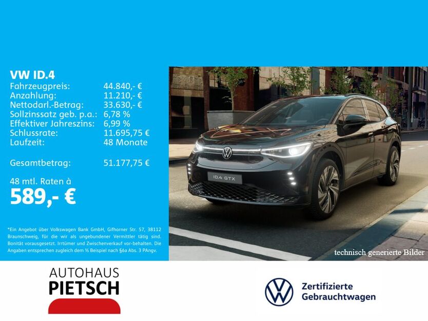 VW ID.4 11.891 km 44.840 € Melle 49324