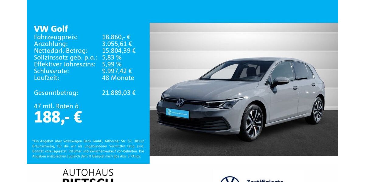 VW Golf 76.849 km 18.860 &euro; Melle 49324