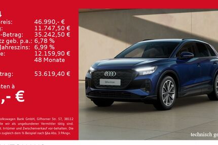 Audi Q4 6.412 km 46.990 € Melle 49324