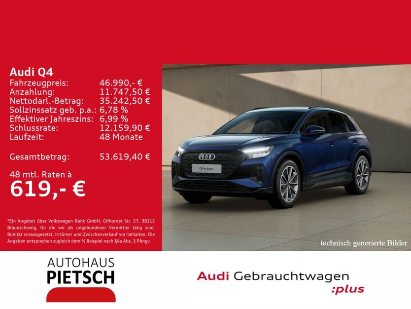 Audi Q4 6.412 km 46.990 € Melle 49324