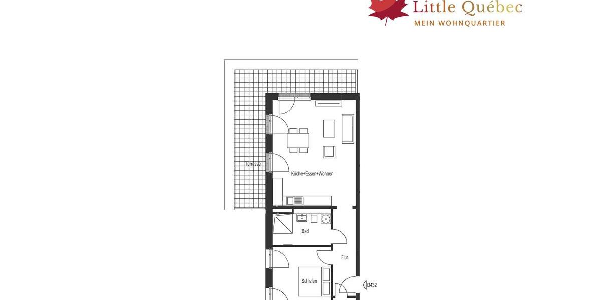 Etagenwohnung Osnabrück Eversburg - 2 Zimmer, 73 m&sup2;, 1.062&euro; | Angebot:25217679