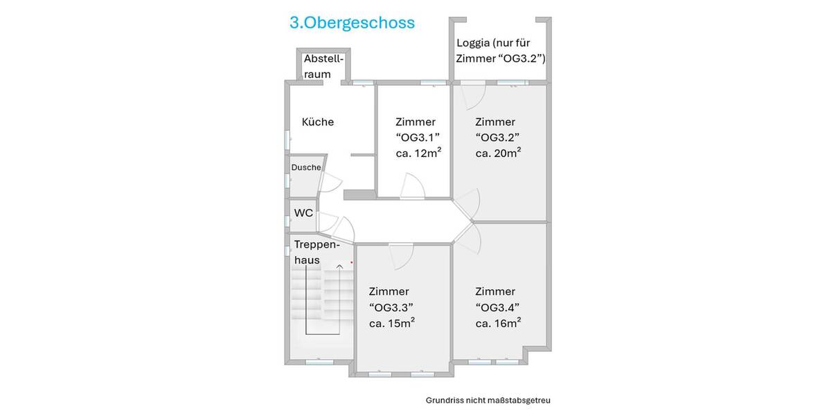 Etagenwohnung Osnabrück Westerberg - 4 Zimmer, 12 m&sup2;, 276&euro; | Angebot:26886374
