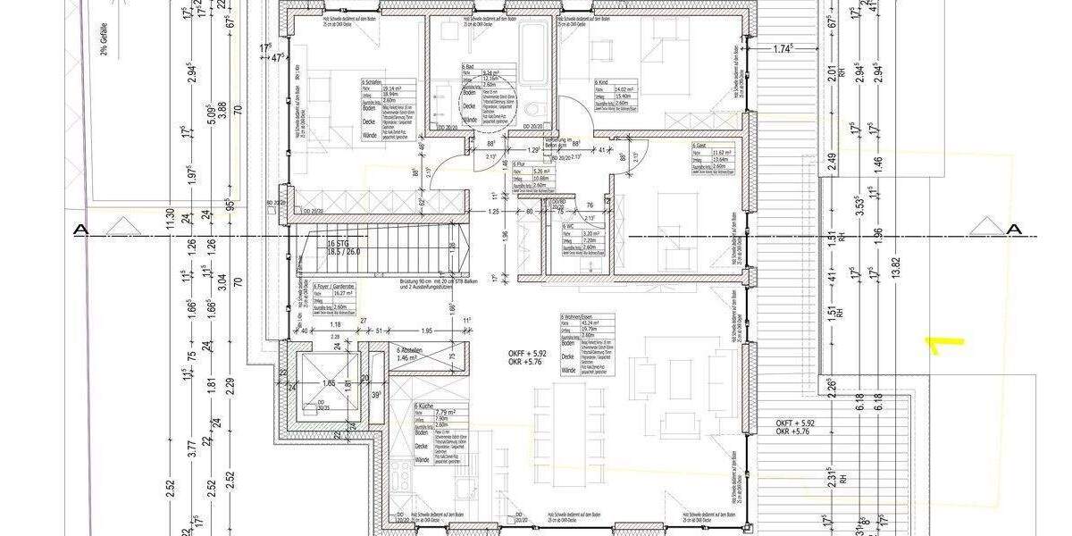 Provisionsfreies KfW-40-Mehrfamilienhaus mit 6 Wohneinheiten und Tiefgarage in Melle zimmer