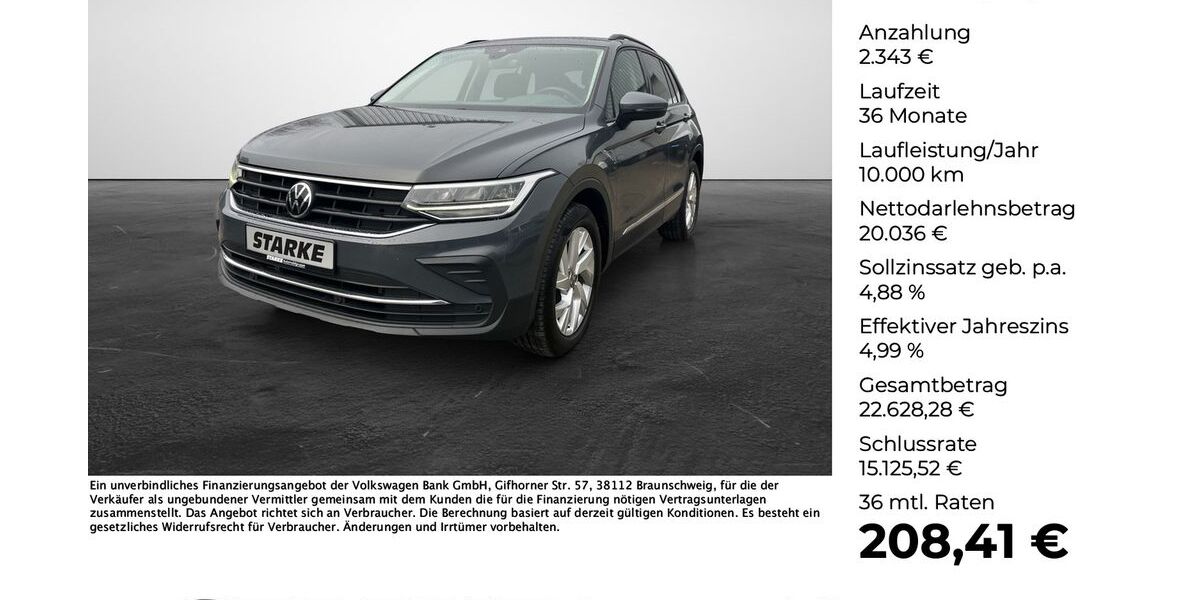 VW Tiguan 128.872 km 22.379 &euro; Georgsmarienhütte (Osnabrück) 49124