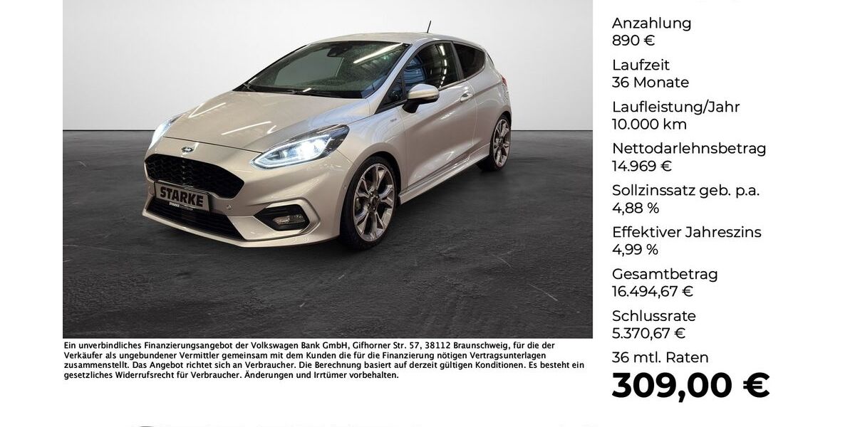 Ford Fiesta 25.899 km 14.995 &euro; Osnabrück 49078