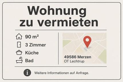 Wohnung Neuenkirchen - 3 Zimmer, 90 m&sup2;, 780&euro; | Angebot:26380879