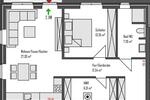 Etagenwohnung Osnabrück Gretesch - 2 Zimmer, 70 m&sup2;, 1.129&euro; | Angebot:25855442