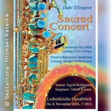 Sacred Concert Duke Ellington 08.11.2026 Lutherkirche